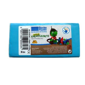 Пластилин восковой Becks Plastilin 86г синий B102347