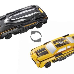 Машинка-трансформер Flip Cars 2 в 1 Чорний спорткар і Класичний спорткар