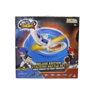 Arena Auldey Infinity Nado V Deluxe Battle Set Wings Ares against Fire Dragon EU634806H