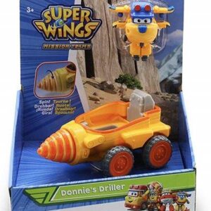 Игровой набор Super Wings Donnie's Driller, Бурильный автомобиль Донни