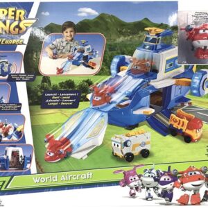 Игровой набор Super Wings Air Moving Base, Воздушная База, свет, звук