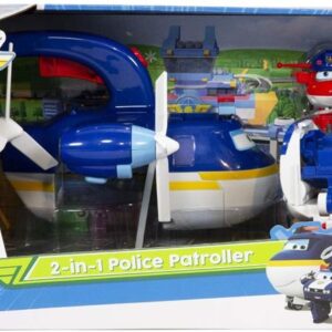 Игровой набор Super Wings 2-in-1 Police Patroller 2в1 Полицейский транспорт