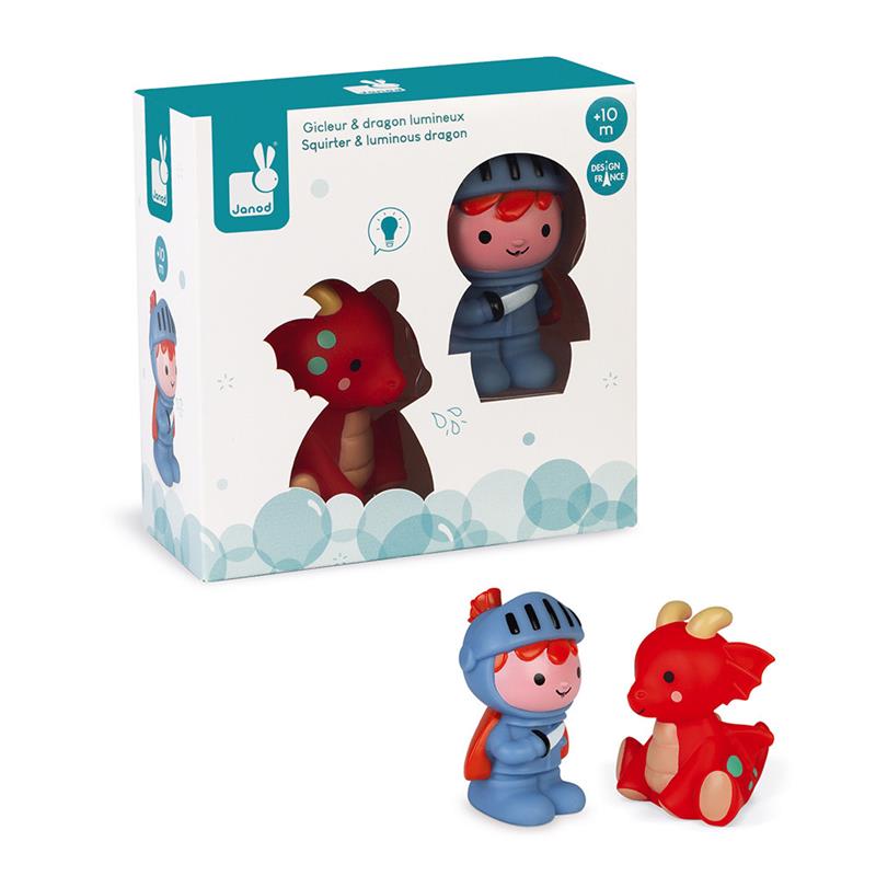 Set toys for swimming Janod Knight and the Dragon J04701