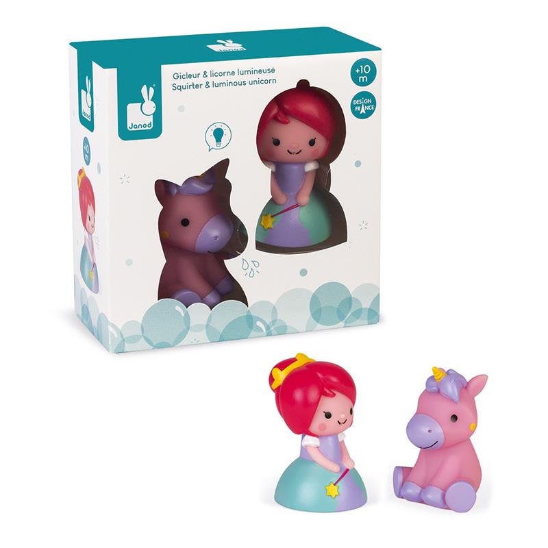 Set toys for swimming Janod A princess and unicorn J04706