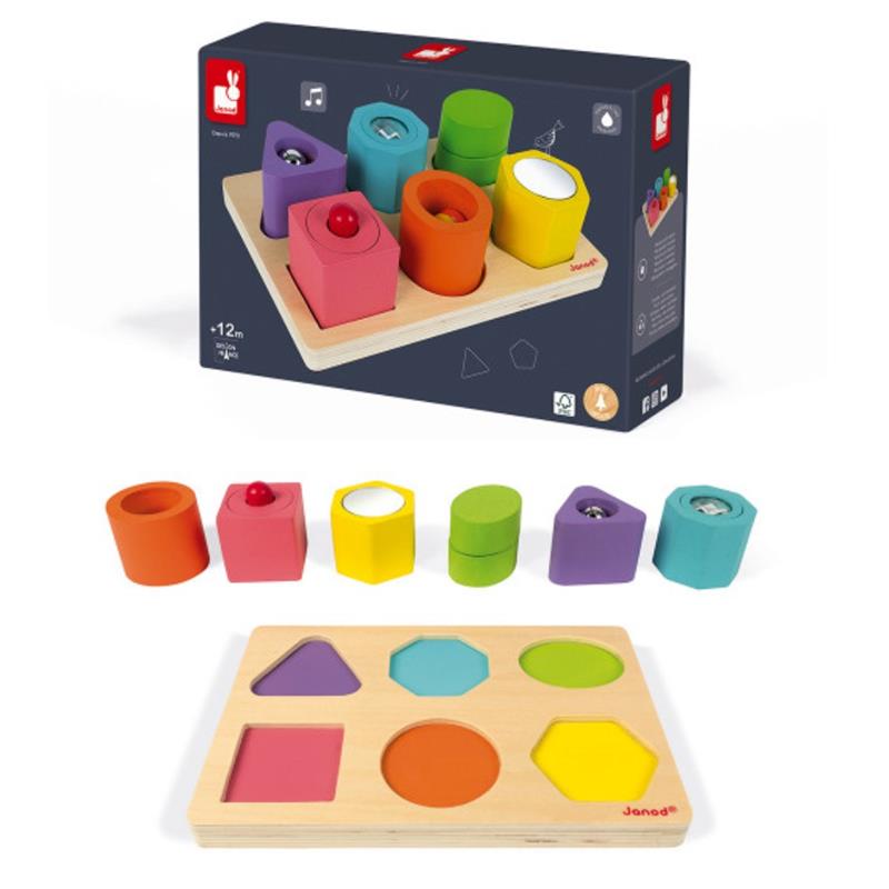 Сортер Janod Figures and sounds J05332