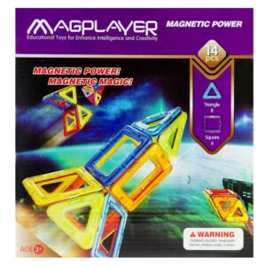 Конструктор Magplayer магнитный набор 14 эл. MPB-14