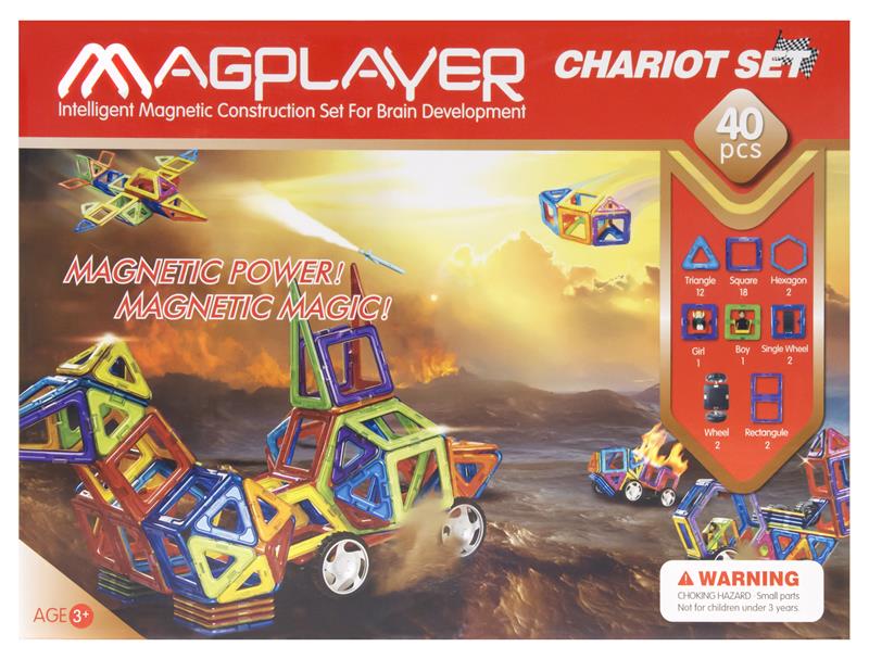 Constructor Magplayer magnetic set 40 e. MPB-40