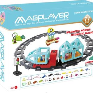 Конструктор Magplayer Поезд 77 эл. MPH2-77