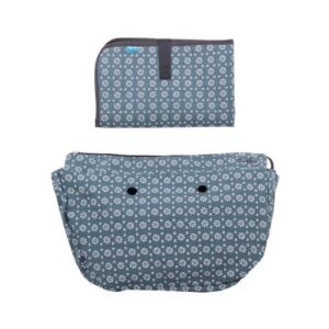 Set (lining and mat for swaddling) MyMia NV8802FLOW floral ornament