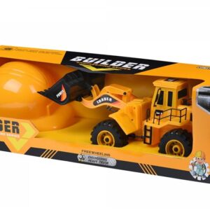 Набор машинок Same toy Builder Трактор + каска R1808Ut