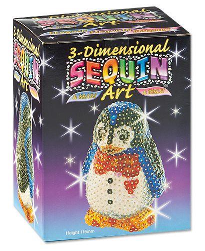 Set for creativity Sequin Art 3D Penguin SA0503