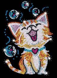 Набор для творчества Sequin Art RED Пятнистый котенок SA1602