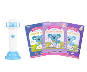 Стартовый набор Smart Koala + Книга Интерактивная Smart Koala English (1, 2, 3 сезон)