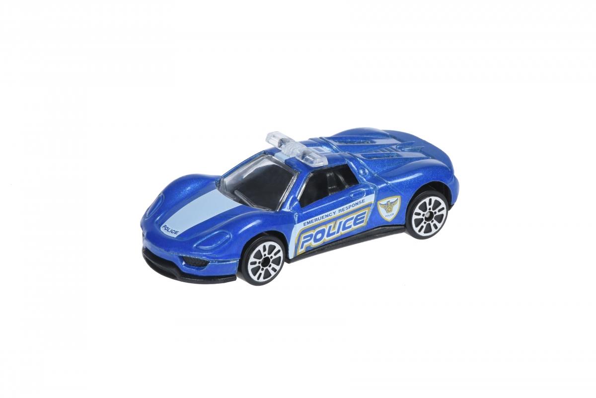 Машинка Same Toy Model Car Полиция синяя SQ80992-But-2