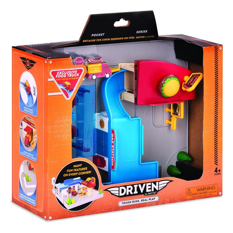 Ігровий набір DRIVEN POCKET SERIES DINE & DRIVE PIT STOP WH1075Z
