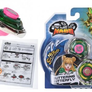 Дзига Auldey Infinity Nado Стандарт Glittering Butterfly Іскриста Метелик YW624303