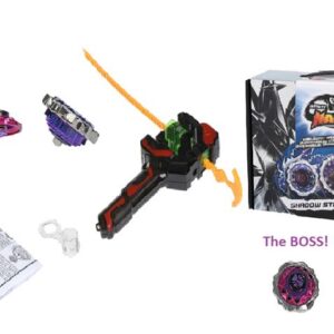 Волчок Auldey Infinity Nado Крэк Boss Shadow Streak Босc Адский Призрак