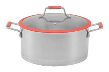 Pan 2,1 l with glass cover, diameter 18см Krauff 26-188-048
