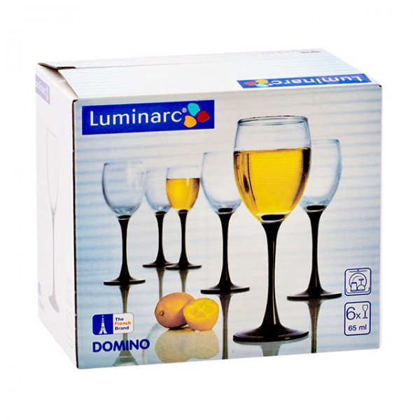 Набір чарок Luminarc Domino H8166/1 65мл