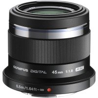 Lens OLYMPUS ET-M4518 45mm 1:1.8 The black