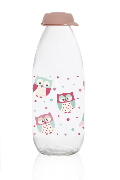 Bottle for milk Herevin Milk Owl 1000 ml 111741-051