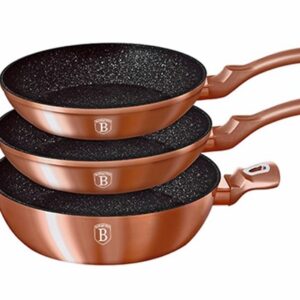 Set Berlinger Haus Rosegold Metallic Line 3 of the subject BH-1280N