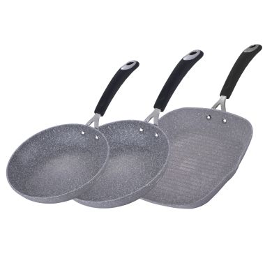 Set pans Berlinger Haus Gray Stone Touch Line 3 of the subject BH-1181