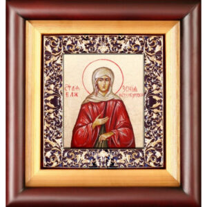 Икона Святая блаженная Ксения Петербургская  25,5X23,5X 4,5 см
