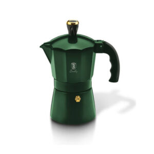 Гейзерная кавоварка 2 чашки Berlinger Haus Emerald Collection BH-6478