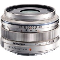Lens OLYMPUS EW-M1718 17mm 1:1.8 Silver