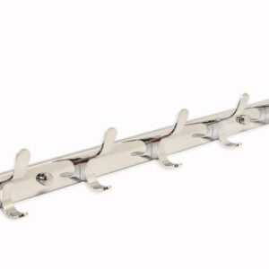 Hooks double on lath 5 PC 45.5*5.5*6.5 cm of хромированного цинкового alloy Besser KM-8215