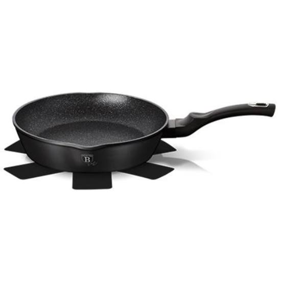 Глубокая сковорода D 24*6,5 см Berlinger Haus Black Silver Collection BH-6185