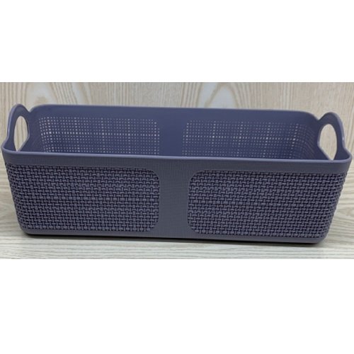 Лоток-плетінка з ручками S 20.5х12х9.5 см TD00920-S