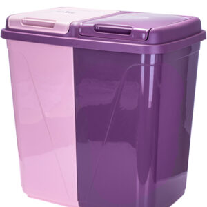 Корзина для белья Violet House 0043 PRUNE с/к 45+45 л
