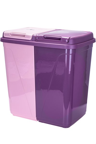 Корзина для белья Violet House 0043 PRUNE с/к 45+45 л