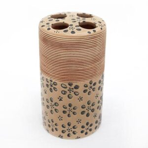 Cup ceramic from divisions for Toothbrush brush 11.5 cm BonaDi 853-122