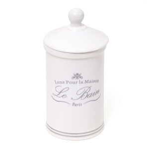 Capacity porcelain for hygiene supplies from cover 11 cm BonaDi 855-114