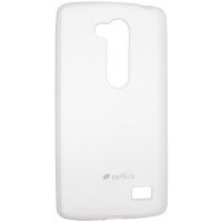 Чохол для сматф. MELKCO LG L70+ Fino/D295 Poly Jacket TPU Прозорий