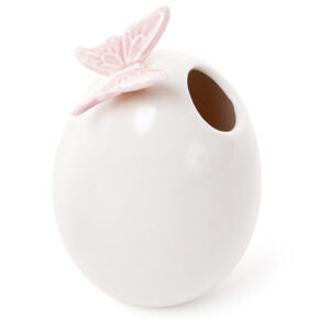 Vase porcelain from butterfly 12.6 cm BonaDi 727-100