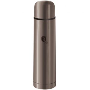 Термос 1л Berlinger Haus Metallic Line Carbon Edition BH-1943/Уценка