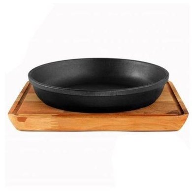 Pan cast iron from stand 22 cm Brizoll Horeca M2240F-D