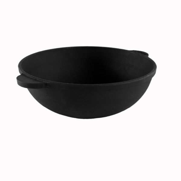 Сковорода чугунная Brizoll WOK 180х63мм HW18