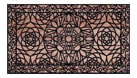 Mat under Door 45х75х0,4 cm Artimat To-602-81