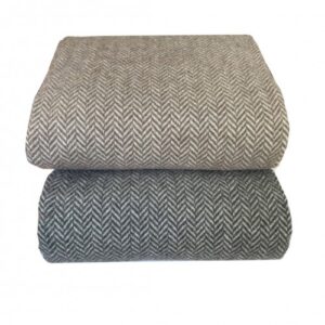 Plaid Merino 140х200 cm Alice brown Love You 4527