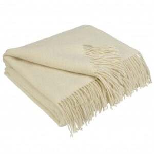 Plaid Cashmere white 140х200 cm Love You 4444