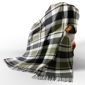 Plaid woolen bel-.salad-the.зелый 140х200 cm Love You Vladi 4508