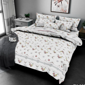 Комплект постільної білизни бязь полуторний Love You Home 7128