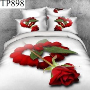 Комплект постільної білизни сімейний Love You 0304