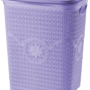 Корзина для білизни Asude Plastik 65 л ASD040-фіол
