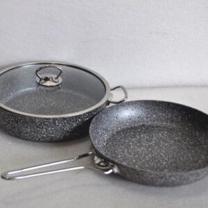 Набор сковород 3 пр OMS 3257-26-Grey